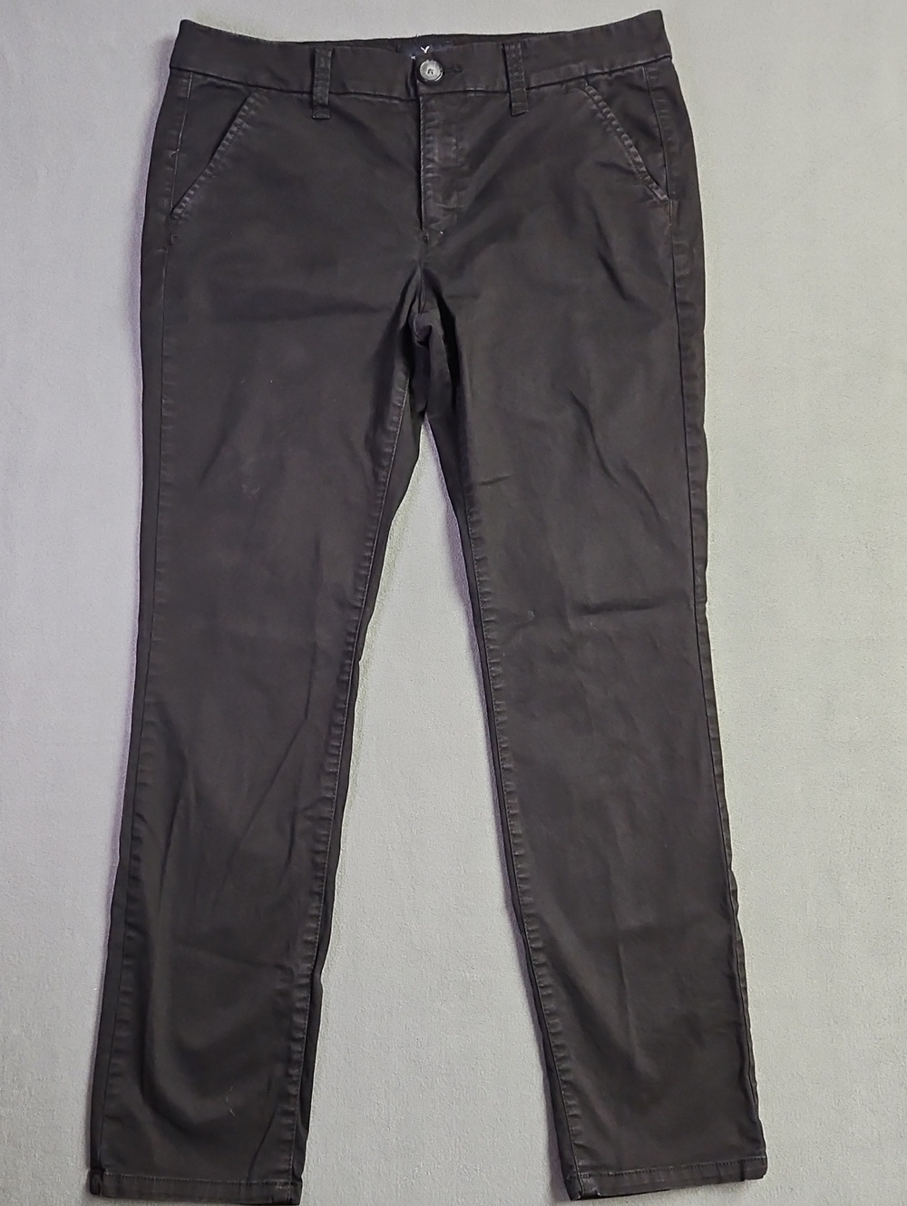 Vintage American Eagle Outfitters Skinny Stretch Chinos Black